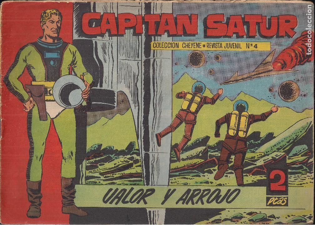 Tebeos: CAPITAN SATUR N&ordm; 4. VALOR Y ARROJO - Foto 1