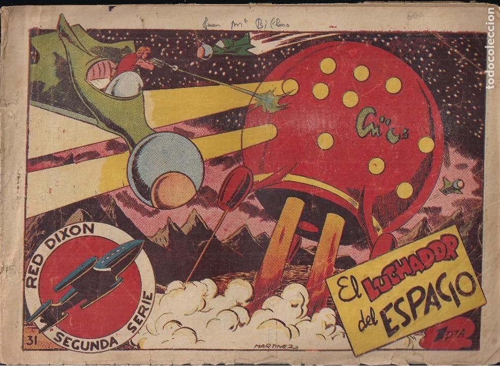 Tebeos: RED DIXON 2&ordf; SERIE N&ordm; 31: EL LUCHADOR DEL ESPACIO - Foto 1