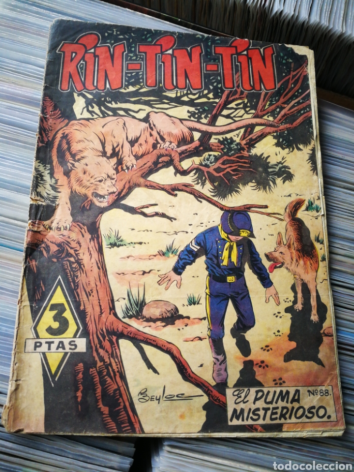 Tebeos: RIN-TIN-TIN- EL PUMA MISTERIOSO, N&deg;88. EDICIONES MARCO. - Foto 1