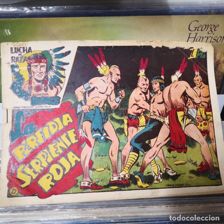 Tebeos: LUCHA DE RAZA N&ordm; 12 EDITORIAL MARCO 1952 ORIGINAL - Foto 1