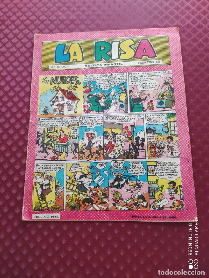 Tebeos: LA RISA 3 &ordf; EPOCA REVISTA INFANTIL N&ordm; 13 - Foto 1