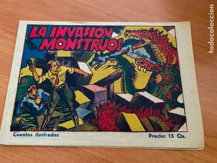 Tebeos: CUENTOS ILUSTRADOS. LA INVASION DE LOS MONSTRUOS (MARCO) ORIGINAL (COB4) - Foto 1