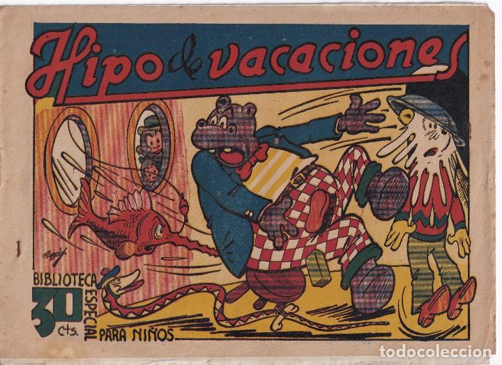 BIBLIOTECA ESPECIAL PARA NIÑOS: HIPO DE VACACIONES , EDITORIAL MARCO (Tebeos y Comics - Marco - Hipo (Biblioteca especial))