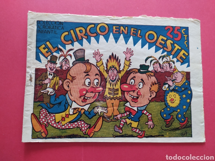 Tebeos: EL CIRCO EN EL OESTE - COLECCI&Oacute;N ACROB&Aacute;TICA INFANTIL - Foto 1