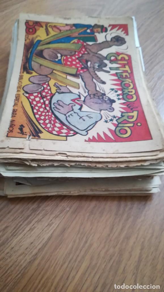 Tebeos: Lote 68 ejemplares Hipo Biblioteca Especial para niños originales año 1942 ed. Marco - Foto 7 - 263946710