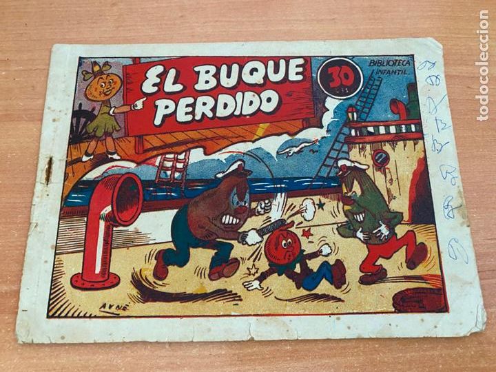 Tebeos: BIBLIOTECA INFANTIL. EL BUQUE PERDIDO (ORIGINAL MARCO) (COB61) - Foto 1