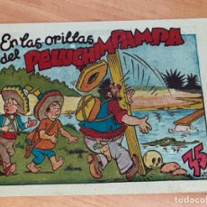 Tebeos: PINGO, TONGO Y PILONGO. EN LAS ORILLAS DEL PELUCHIMPAMPA (ORIGINAL MARCO) (COIB204)