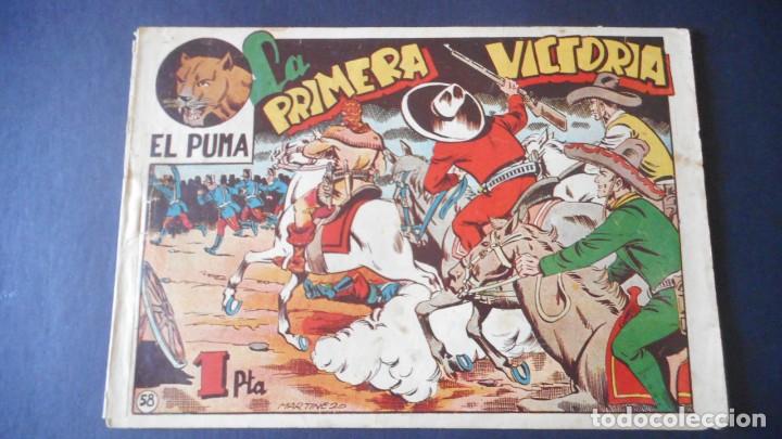 Tebeos: EL PUMA N&ordm; 58 1&ordf; SERIE - Foto 1