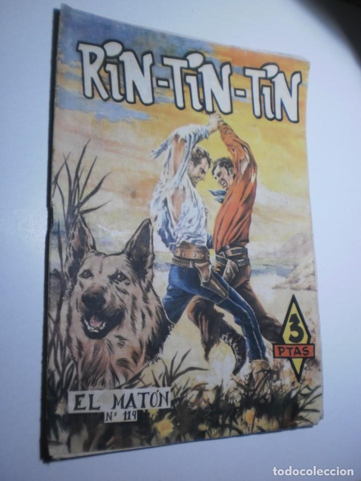RIN TIN TIN Nº 119 EL MATÓN 1958 (EN ESTADO NORMAL) (Tebeos y Comics - Marco - Rin-Tin-Tin)