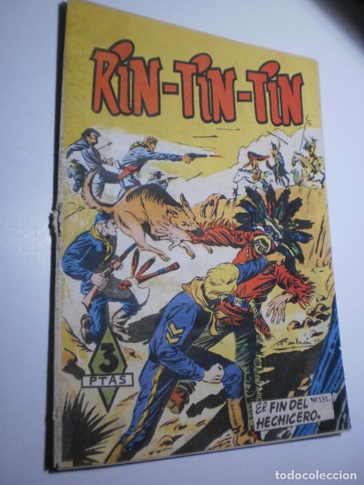 RIN TIN TIN Nº 131 EL FIN DEL HECHICERO 1958 (BUEN ESTADO, LEER) (Tebeos y Comics - Marco - Rin-Tin-Tin)