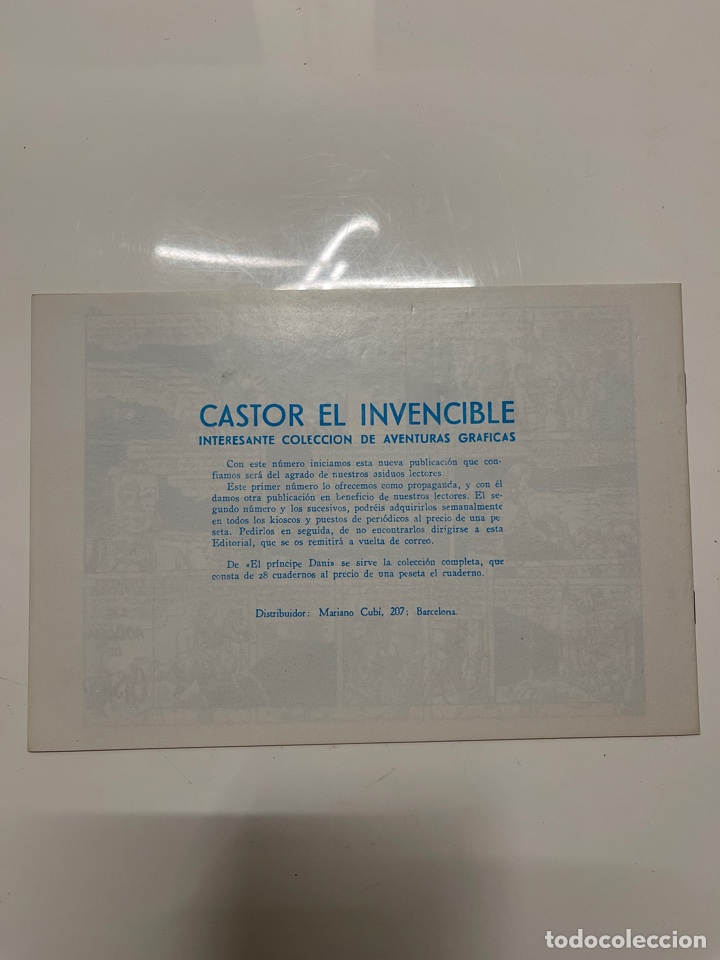 Tebeos: Castor el invencible n&uacute;mero 1 ( reedici&oacute;n) - Foto 3