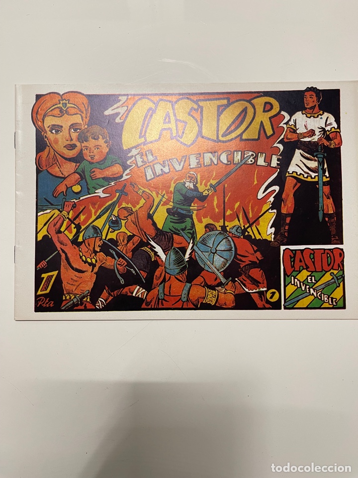 Tebeos: Castor el invencible n&uacute;mero 1 ( reedici&oacute;n) - Foto 1