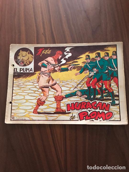Tebeos: EL PUMA N&ordm; 53 , ORIGINAL , EDITORIAL MARCO - Foto 1