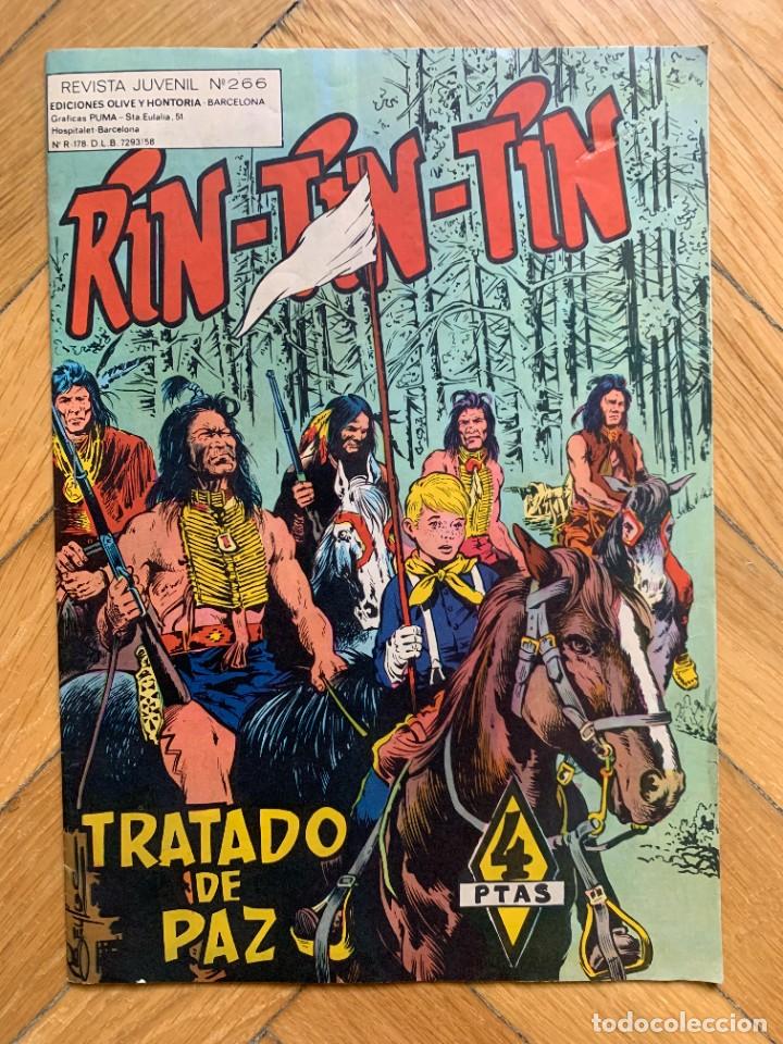 Tebeos: Rin Tin Tin n&ordm; 266 - Buen Estado - Foto 1