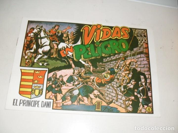 Tebeos: FACSIMIL el principe dani n&ordm; 8.(de 28).ediciones marco,a&ntilde;o 1950.IMPECABLE. - Foto 1