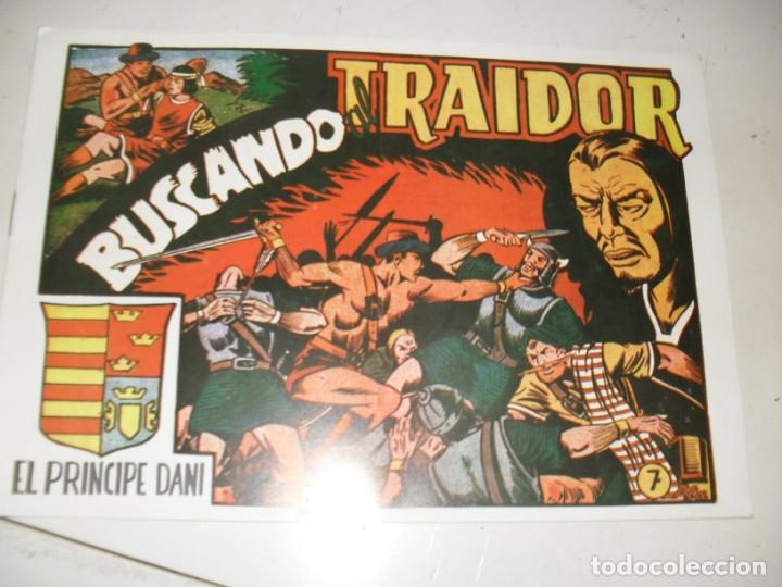 Tebeos: FACSIMIL el principe dani n&ordm; 7.(de 28).ediciones marco,a&ntilde;o 1950.IMPECABLE. - Foto 1