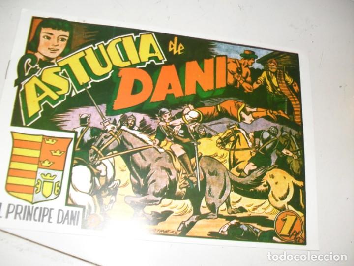 Tebeos: FACSIMIL el principe dani n&ordm; 6.(de 28).ediciones marco,a&ntilde;o 1950.IMPECABLE. - Foto 1