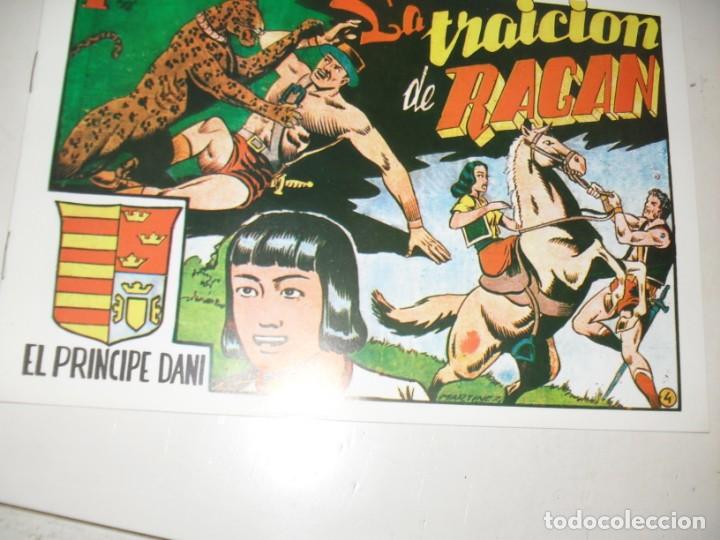 Tebeos: FACSIMIL el principe dani n&ordm; 4.(de 28).ediciones marco,a&ntilde;o 1950.IMPECABLE. - Foto 1