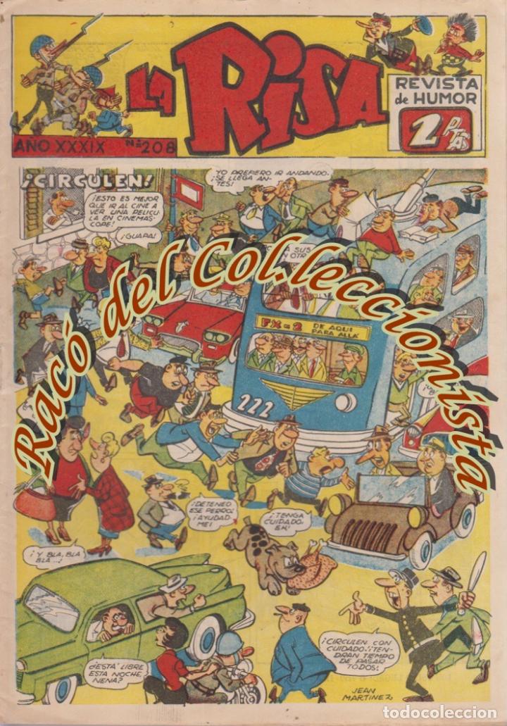 Tebeos: LA RISA N. 208 2A. EPOCA , CIRCULEN , EDITORIAL MARCO - Foto 1