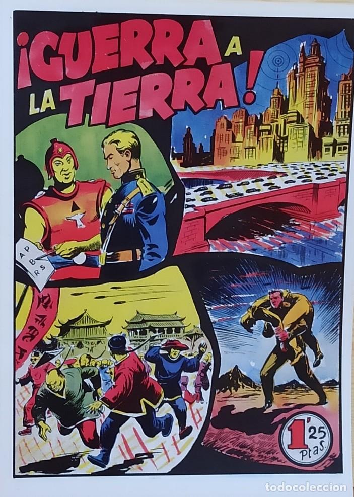 Tebeos: GUERRA A LA TIERRA - EDITORIAL MARCOS - 2 NUMEROS IMPECABLES - Foto 5