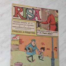 Tebeos: RISA, REVISTA INFANTIL, Nº 100. OLIVÉ Y HONTORIA, 1965. CUBERO, RAF, CASTILLO, PONT, ORTELL, PEÑELLA