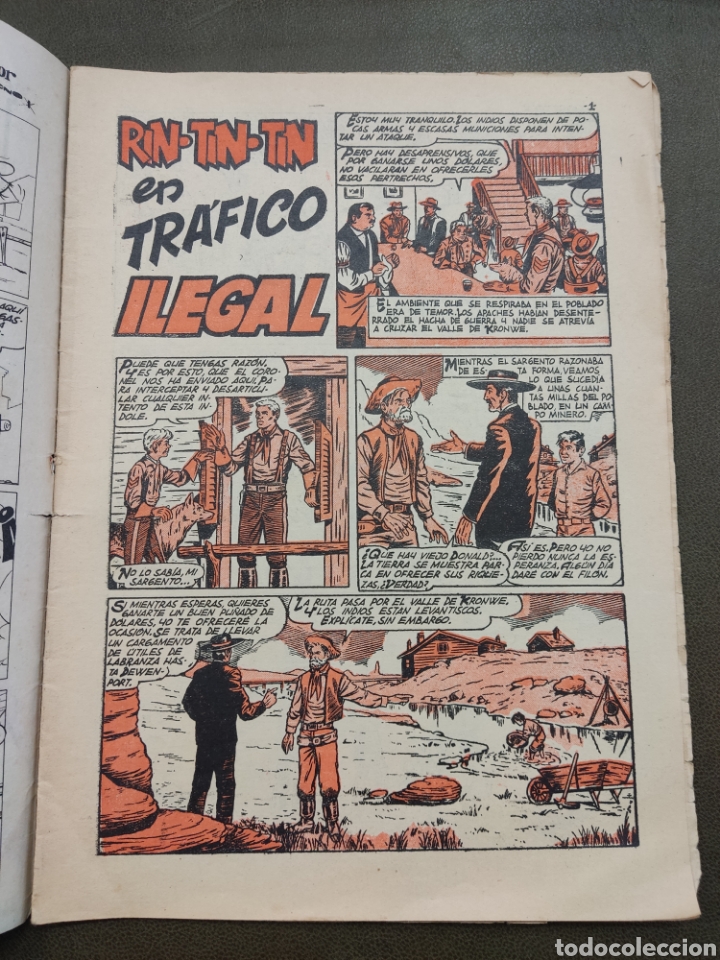 Tebeos: Rin Tin tin n&deg;34, Marco 1958 - Foto 2