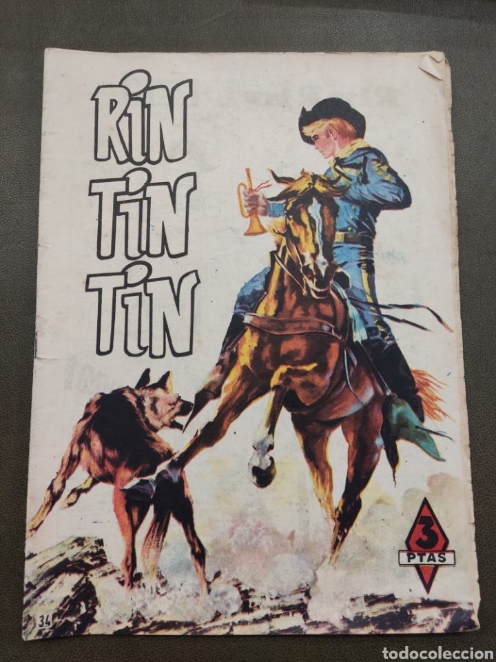 Tebeos: Rin Tin tin n&deg;34, Marco 1958 - Foto 1