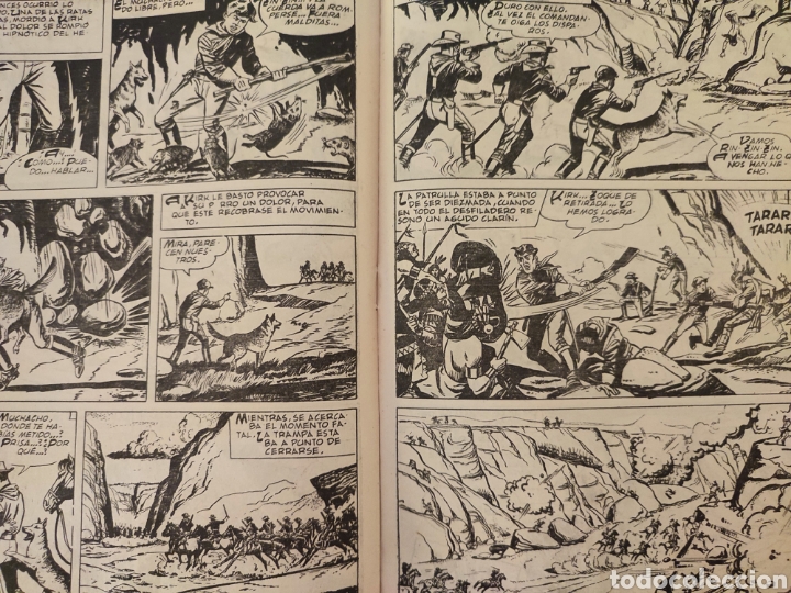 Tebeos: 2 n&uacute;meros de Rin tin tin N&uacute;m 116-129.a&ntilde;o 1958 - Foto 4