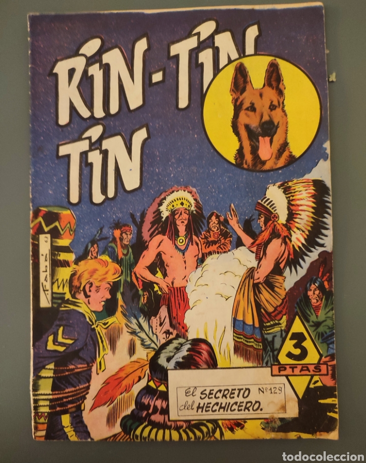 Tebeos: 2 n&uacute;meros de Rin tin tin N&uacute;m 116-129.a&ntilde;o 1958 - Foto 3