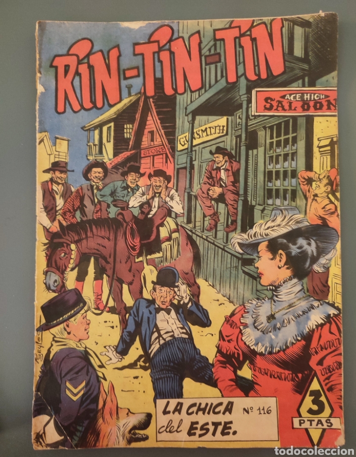 Tebeos: 2 n&uacute;meros de Rin tin tin N&uacute;m 116-129.a&ntilde;o 1958 - Foto 2