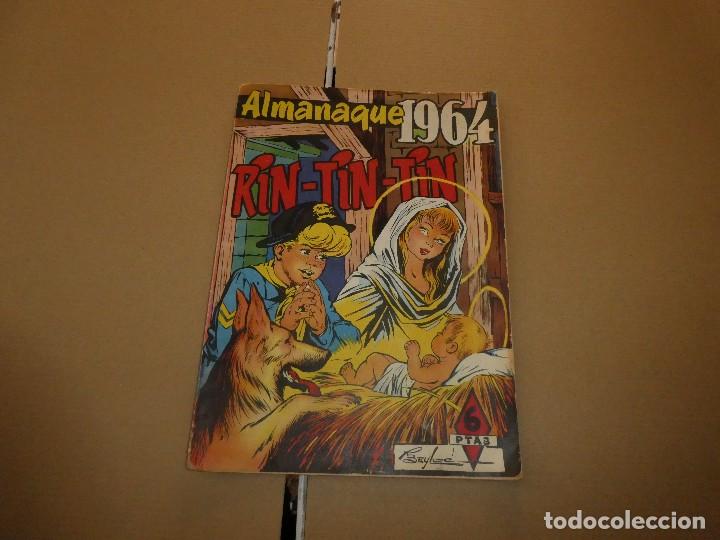 Tebeos: almanaque Rin-Tin-Tin 1964 de ediciones marco - Foto 1