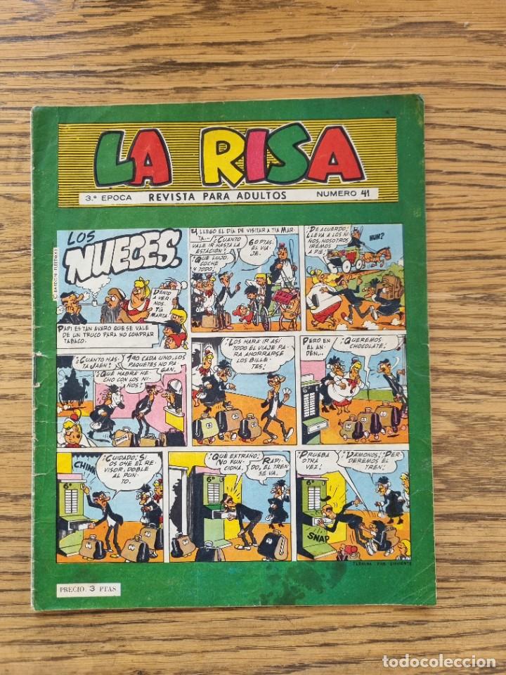 Tebeos: LA RISA 3 EPOCA n&deg; 41 DIFICIL - Foto 1