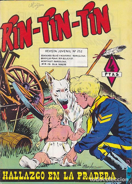 Tebeos: COMIC COLECCION RIN TIN TIN MARCO N&ordm; 252 - Foto 1