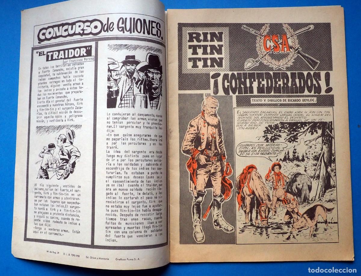 Tebeos: RIN-TIN-TIN. CONFEDERADOS . N&ordm; 225 - Foto 2