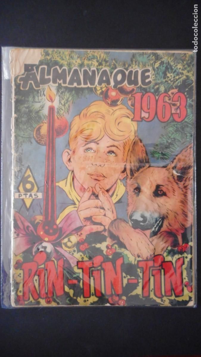 Tebeos: RIN TIN TIN ALMANAQUE 1963 / C-16 - Foto 1