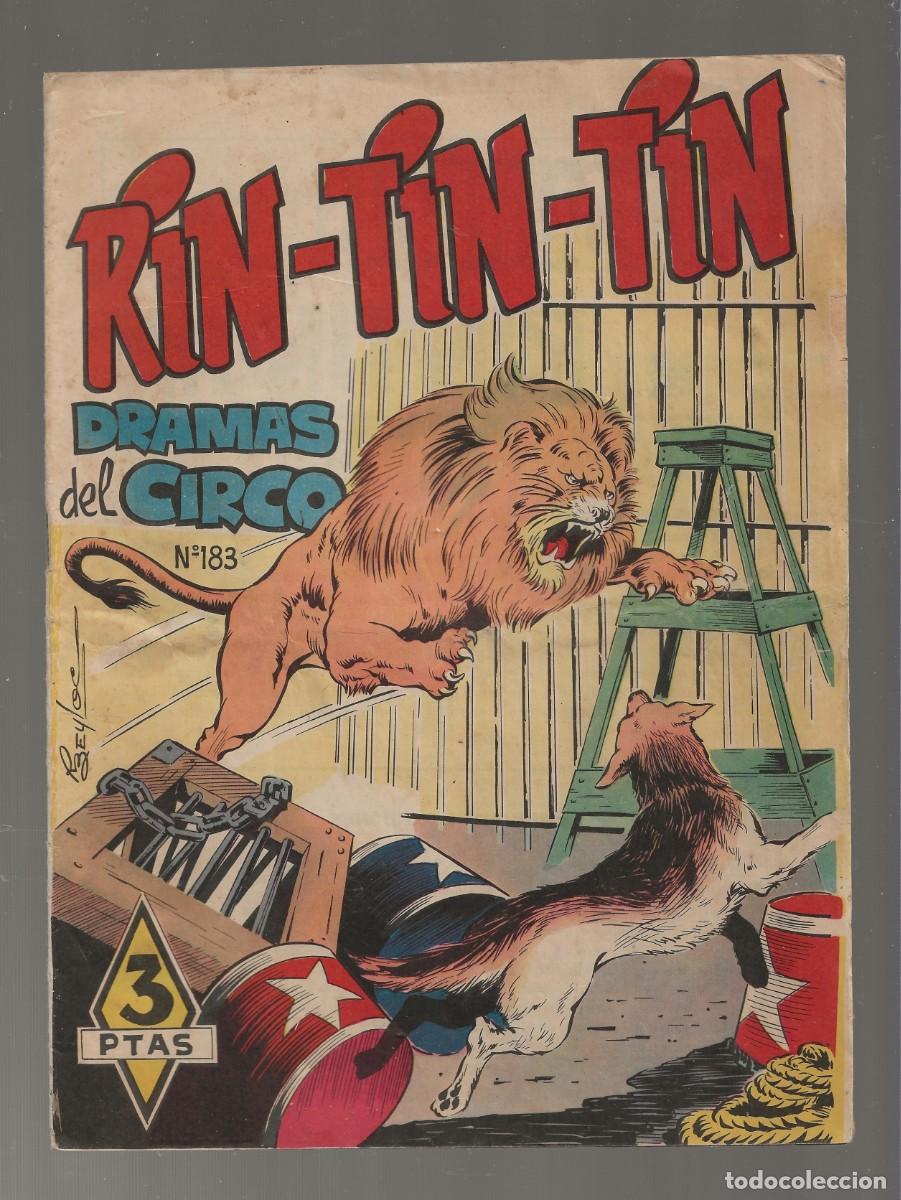 Tebeos: RIN-TIN-TIN N&ordm; 183 - DRAMAS DEL CIRCO - MARCO 1965 - Foto 1