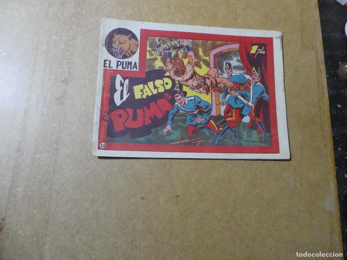 Tebeos: el puma n&ordm; 32, original a&ntilde;o 1952, editorial Marco - Foto 1