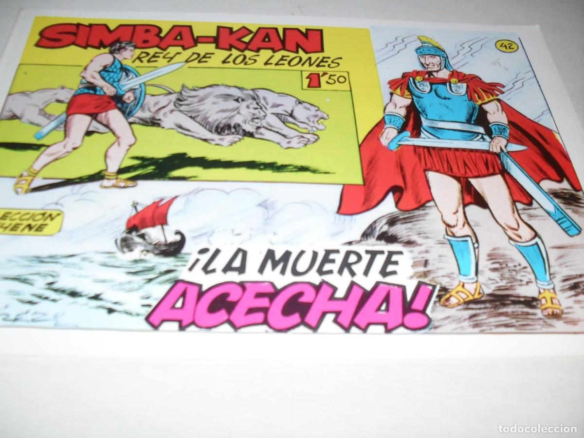 Tebeos: FACSIMIL SIMBA-KAN 42,(DE 60)LA MUERTE ACECHA.MARCO,1961.IMPECABLE. - Foto 1
