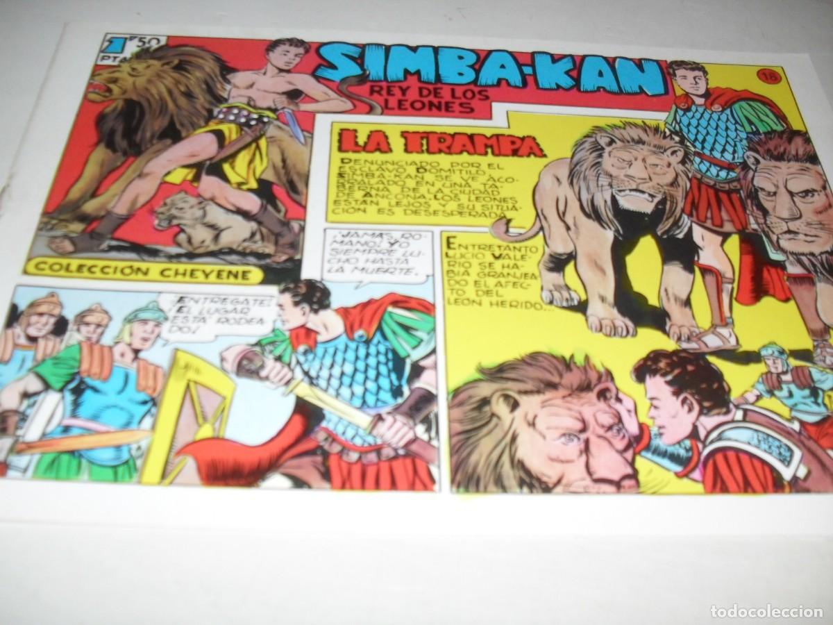 Tebeos: FACSIMIL SIMBA-KAN 18,(DE 60)LA TRAMPA.MARCO,1961.IMPECABLE. - Foto 1
