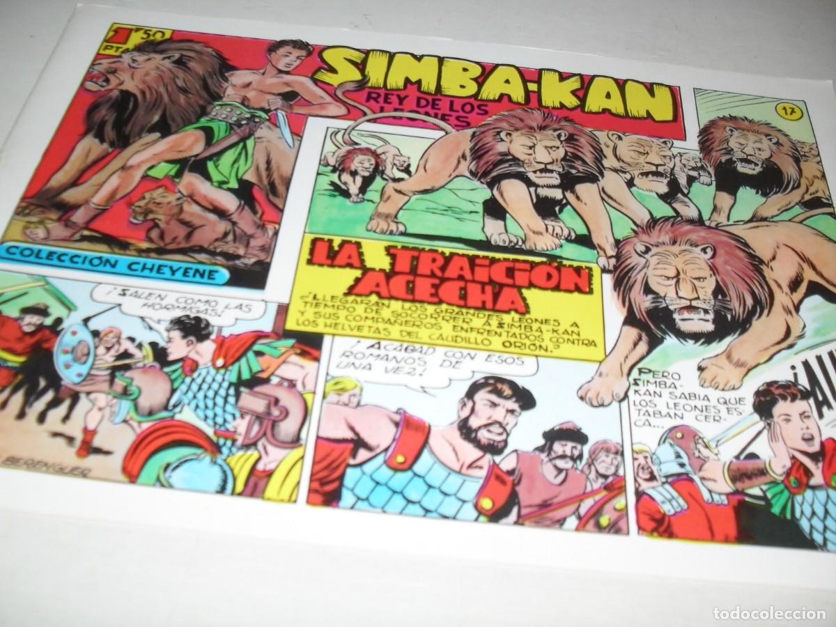 Tebeos: FACSIMIL SIMBA-KAN 17,(DE 60)LA TRAICION ACECHA.MARCO,1961.IMPECABLE. - Foto 1