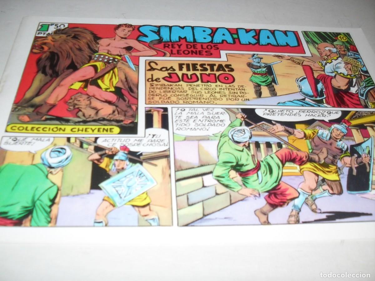 Tebeos: FACSIMIL SIMBA-KAN 10,(DE 60)LAS FIESTAS DE JUNO.MARCO,1961.IMPECABLE. - Foto 1