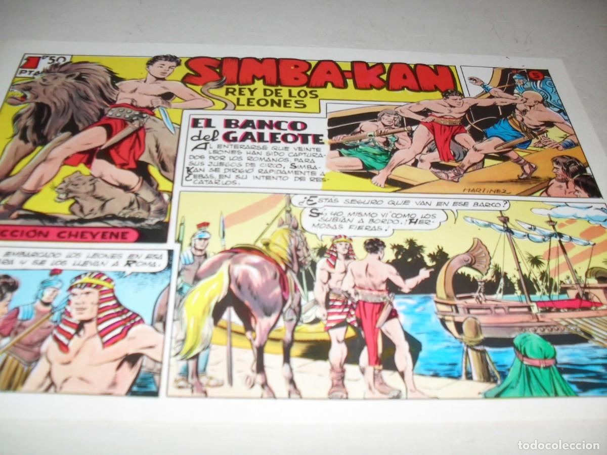 Tebeos: FACSIMIL SIMBA-KAN 5,(DE 60)EL BANCO DEL GALEOTE.MARCO,1961.IMPECABLE. - Foto 1