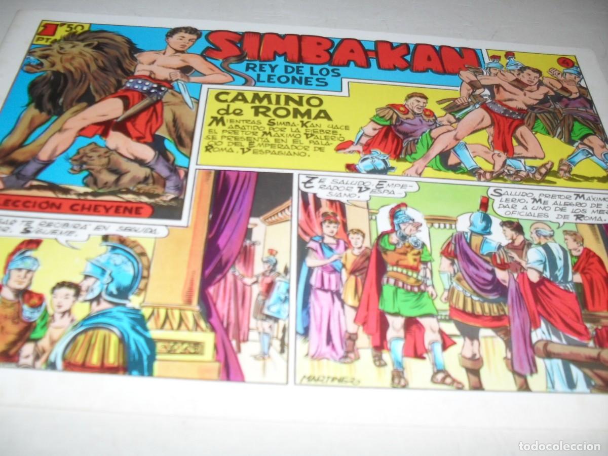 Tebeos: FACSIMIL SIMBA-KAN 4,(DE 60)CAMINO DE ROMA.MARCO,1961.IMPECABLE. - Foto 1