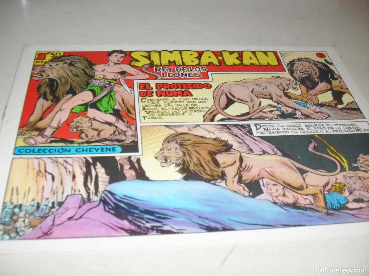 Tebeos: FACSIMIL SIMBA-KAN 2,(DE 60)EL PROTEGIDO DE NUMA.MARCO,1961.IMPECABLE. - Foto 1