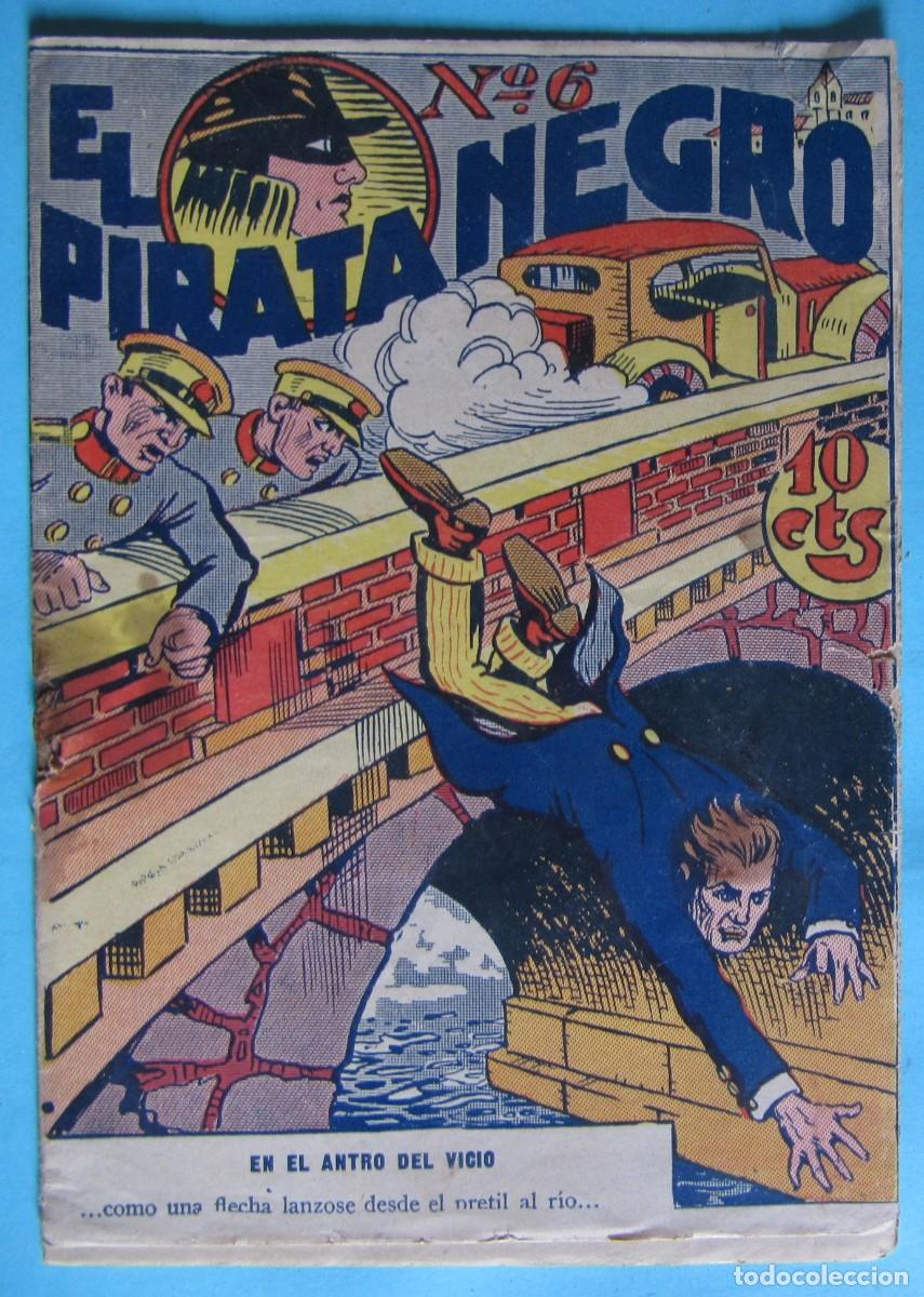 Tebeos: EL PIRATA NEGRO. N&ordm; 6. EN EL ANTRO DEL VICIO. EDICIONES MARCO - Foto 1