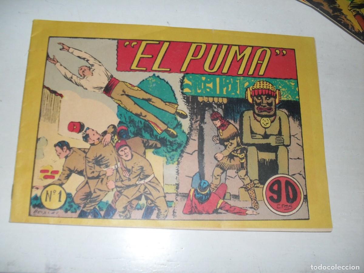 Tebeos: FACSIMIL EL PUMA 1,EL PRIMERO,MARCO,1947. - Foto 1