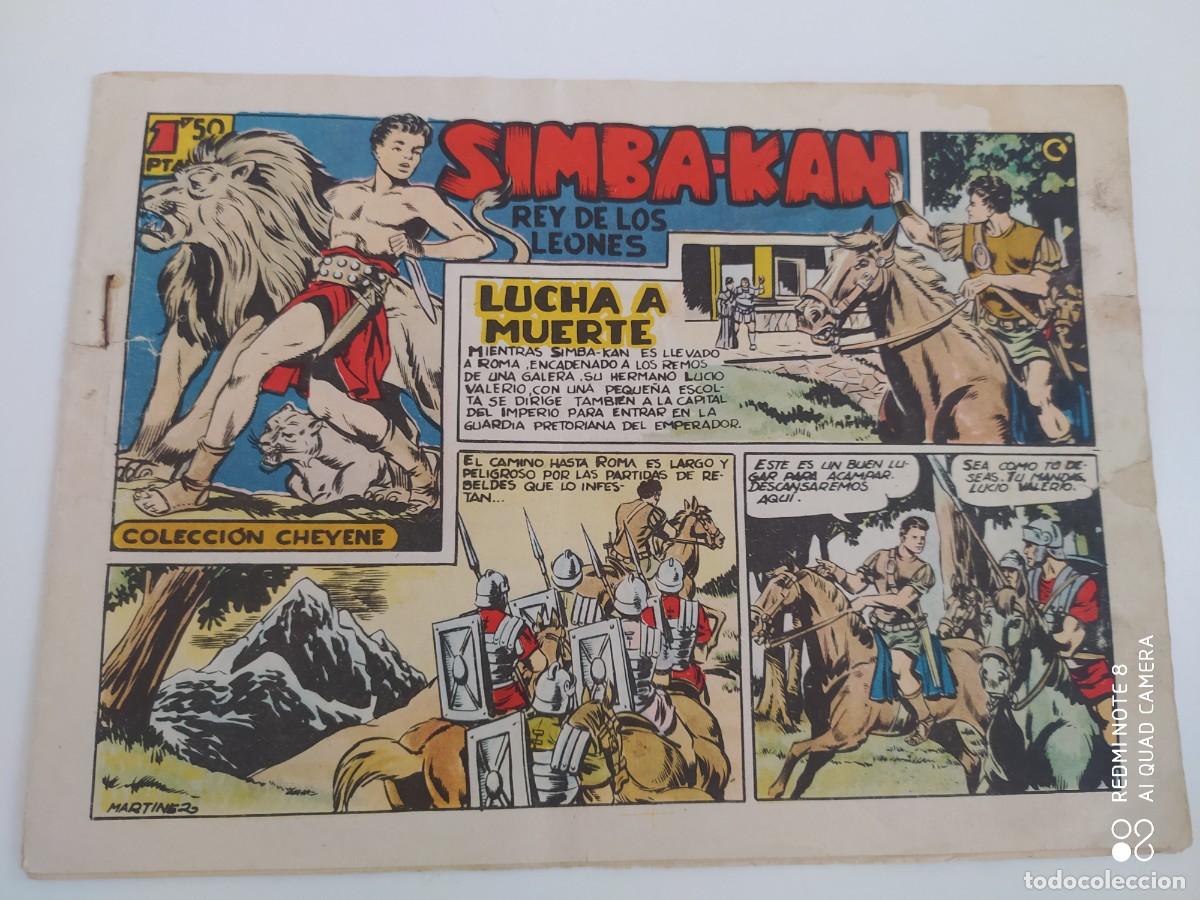 Tebeos: SIMBA-KAN REY DE LOS LEONES COLECCION CHEYENE 6 ORIGINAL - Foto 1