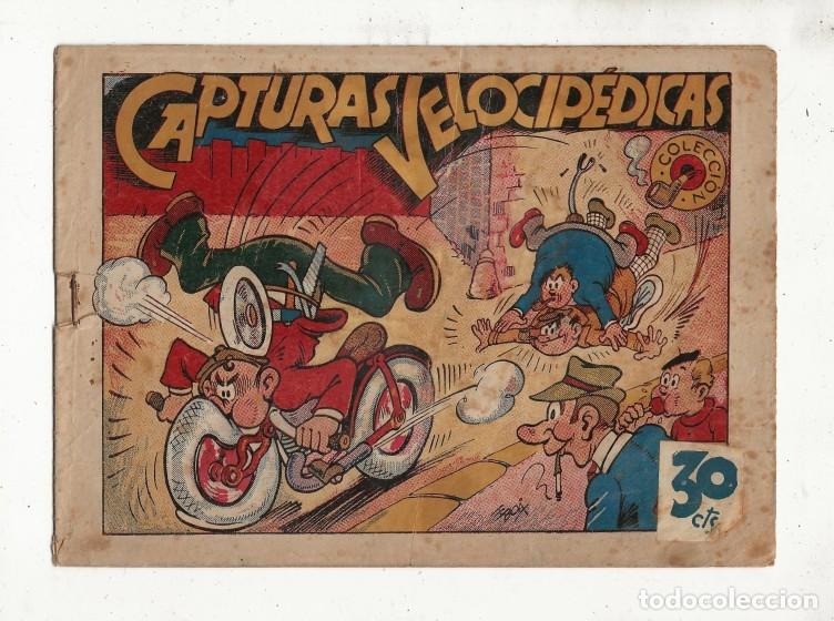 Tebeos: COLECCI&Oacute;N PIPA - CAPTURAS VELOCIP&Eacute;DICAS - MARCO 1945 - Foto 1