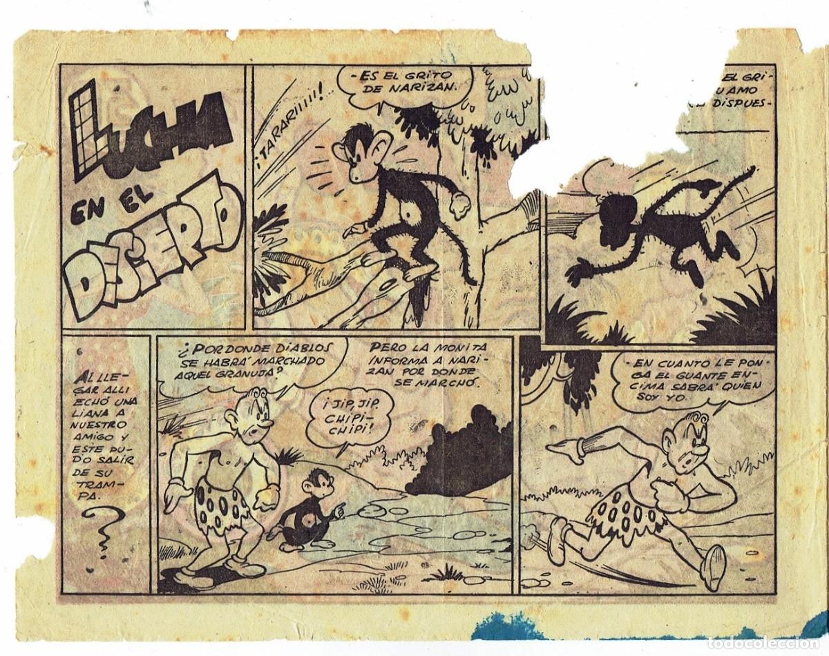 Tebeos: NARIZAN - LUCHA EN EL DESIERTO - MARCO 1942 - Foto 2