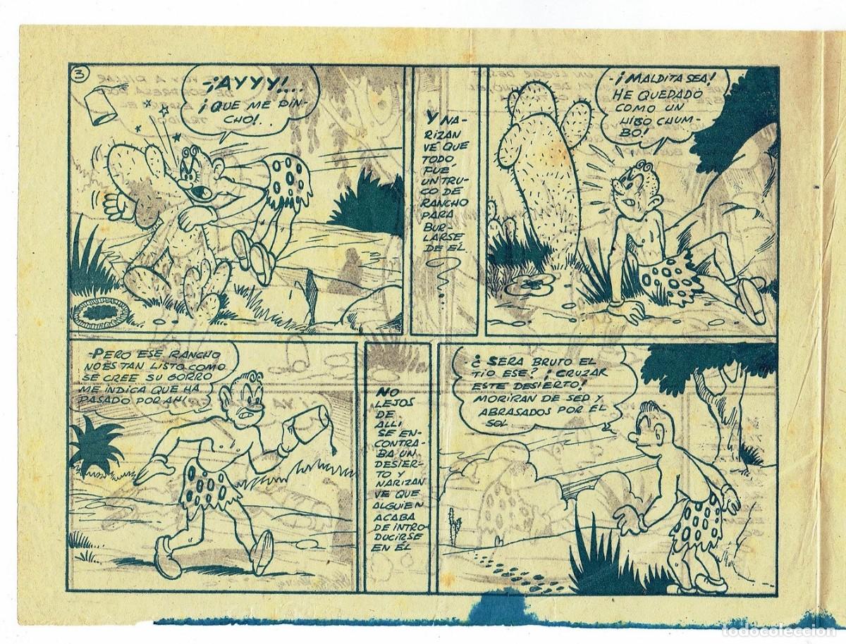 Tebeos: NARIZAN - LUCHA EN EL DESIERTO - MARCO 1942 - Foto 4